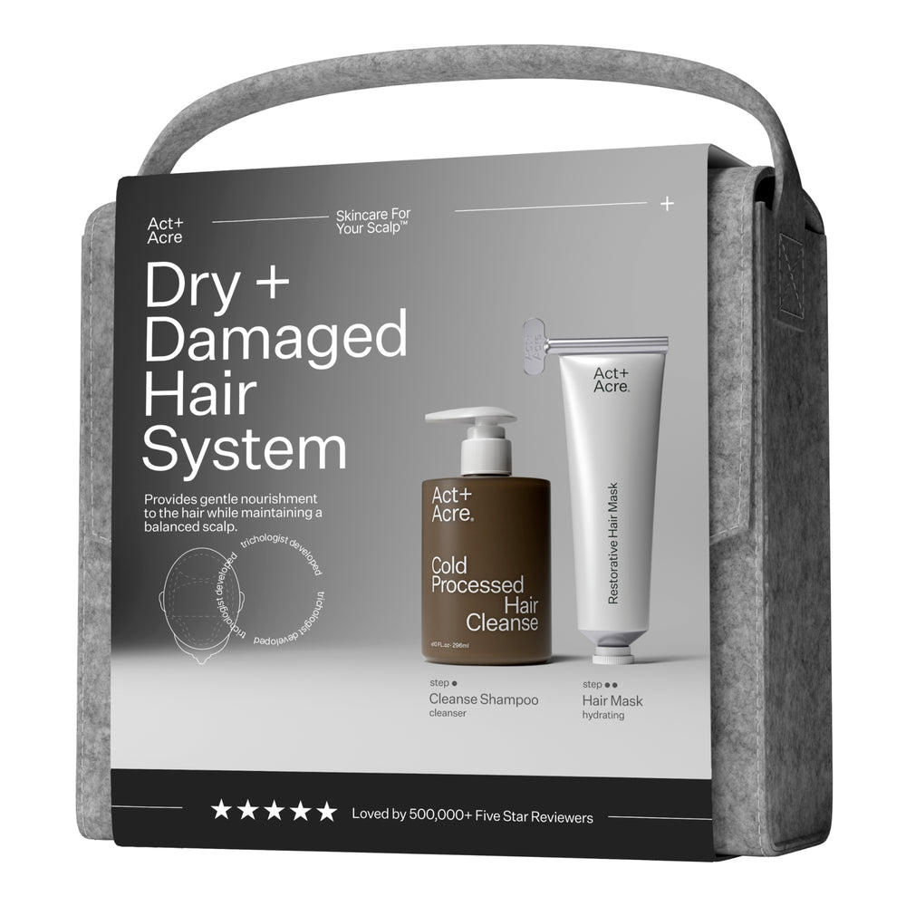 Dry + Damaged Hair Kit - Act + Acre