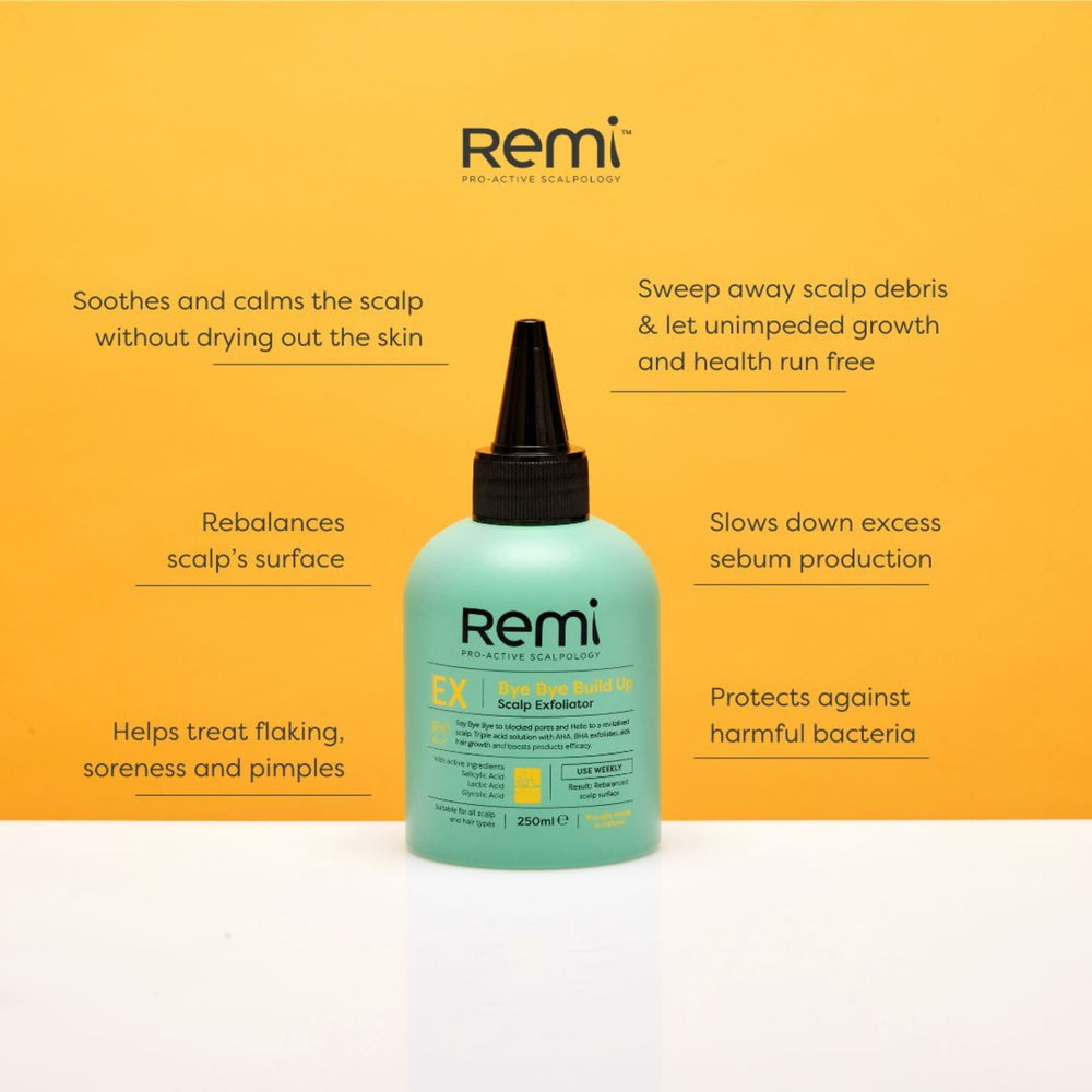 Remi Scalp Exfoliator – Bye Bye Build Up